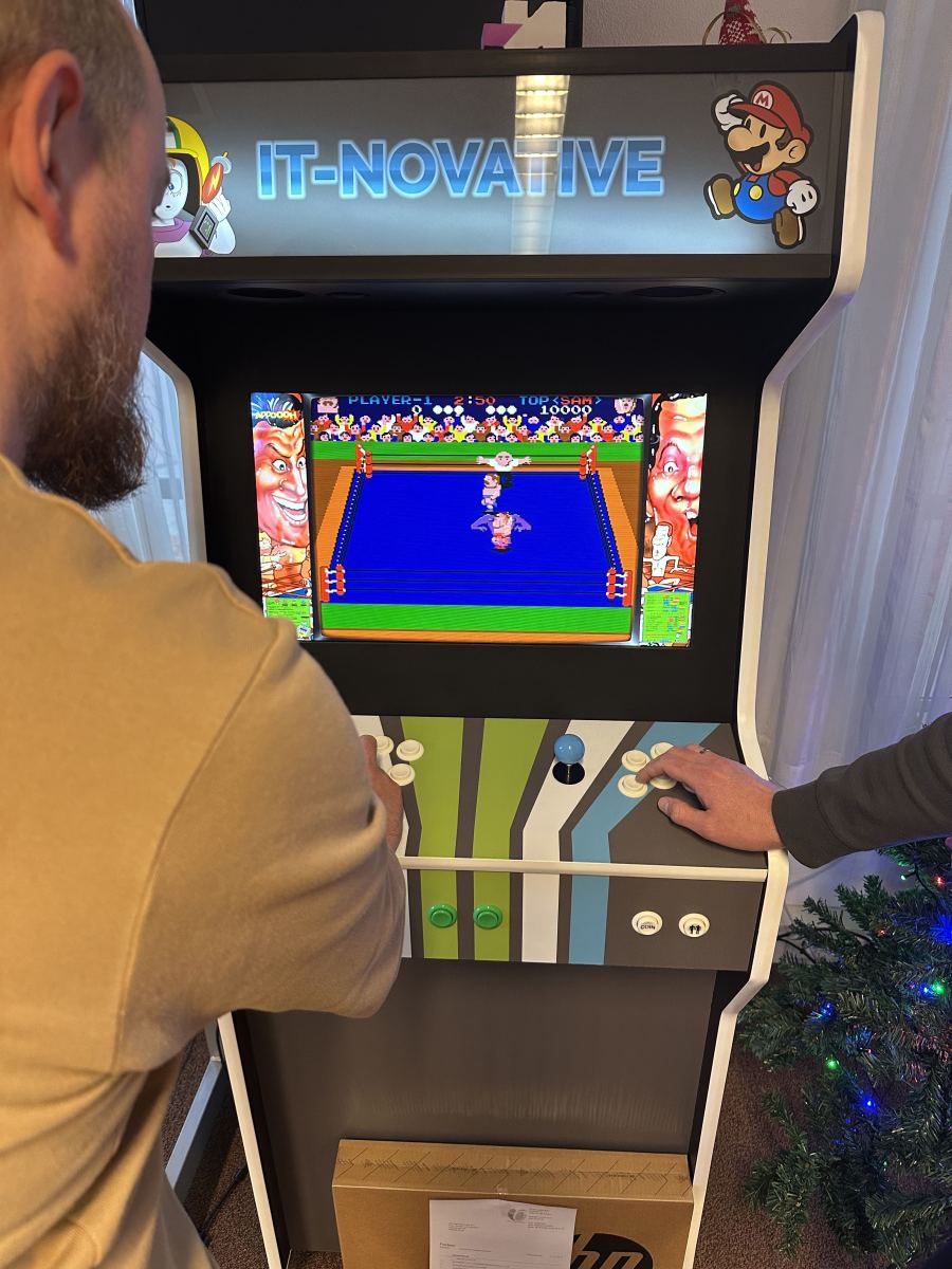 Nog een potje op de arcadekast